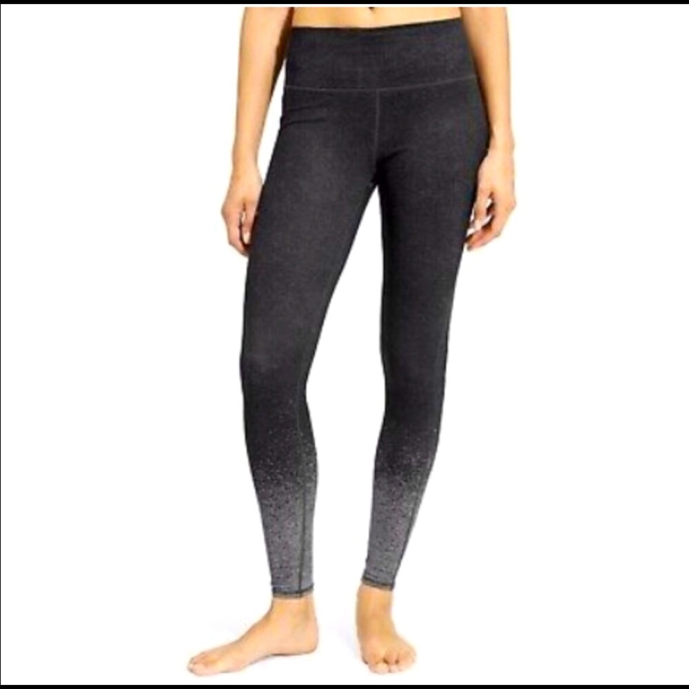Athleta Gray Ombré Leggings